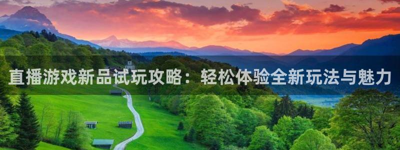 赢咖娱乐什么意思：直播游戏新品试玩攻略：轻松体验全新玩法与魅